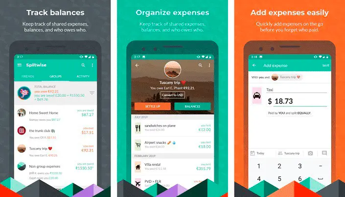 Splitwise, la app que te ayuda a pagar todas tus cuentas