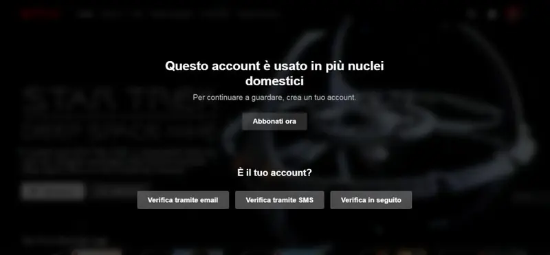 Netflix: l'abbonamento condiviso non si tocca, il 71% degli