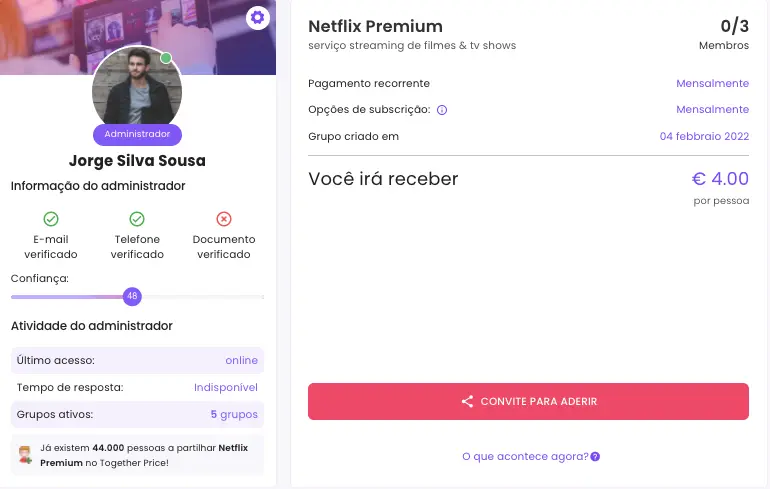 Netflix quantas pessoas ao mesmo tempo